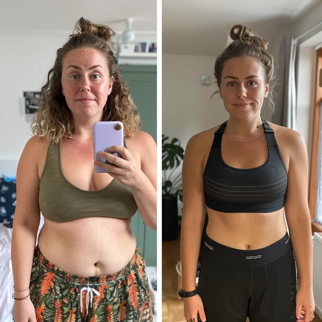 philipp998._A_split-screen_image_on_the_left_a_woman_looking_fr_36ab95d3-1d5f-4711-a4c4-45acb1014db7